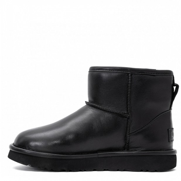 UGG Classic Mini Leather Black