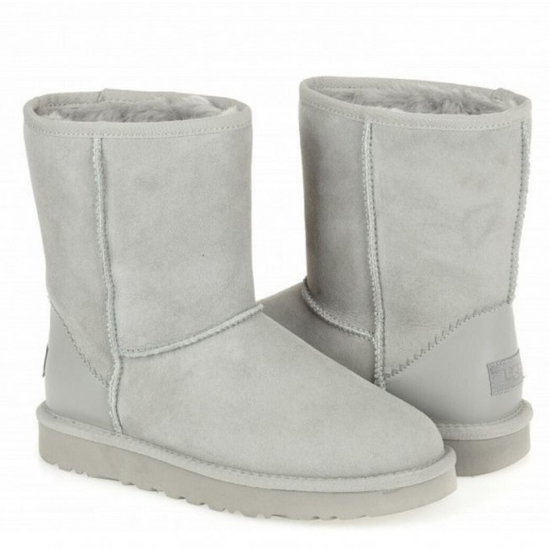 UGG Classic Short Grey Violet