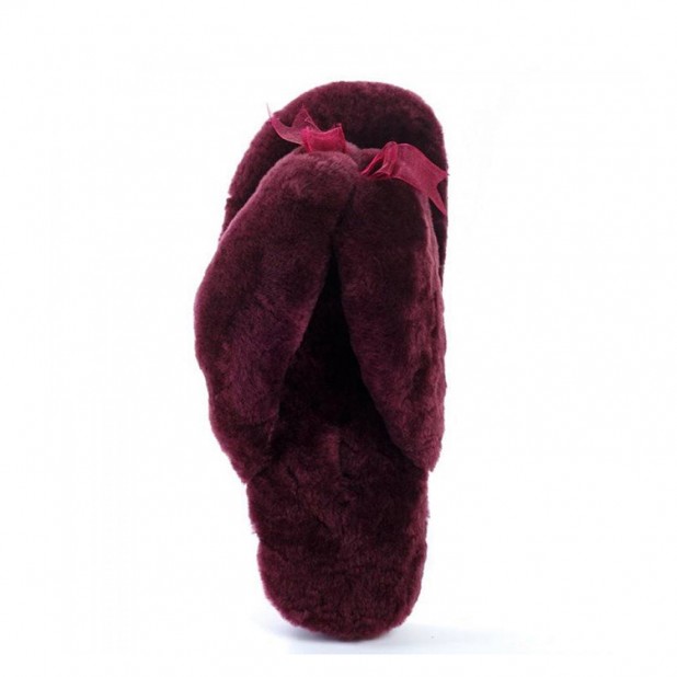 UGG Fluff Flip Flop II Dark Purple