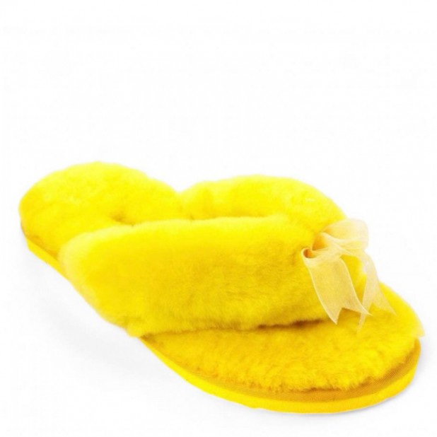 UGG Fluff Flip Flop II Yellow