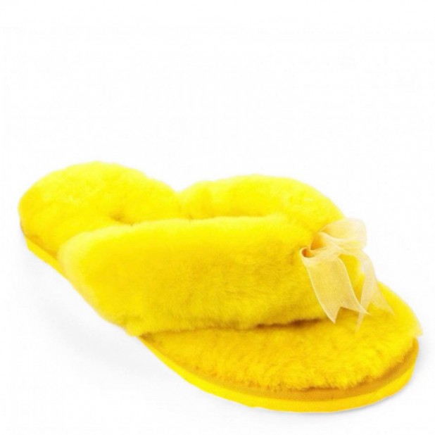 UGG Fluff Flip Flop II Yellow