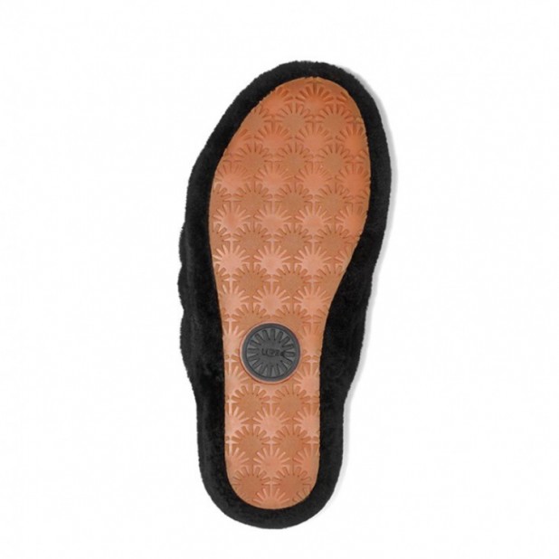UGG Fluff Yeah Slide Black