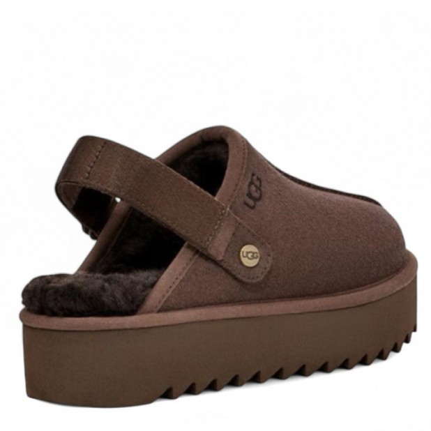 UGG Goldenstar Clog Platform Chocolate