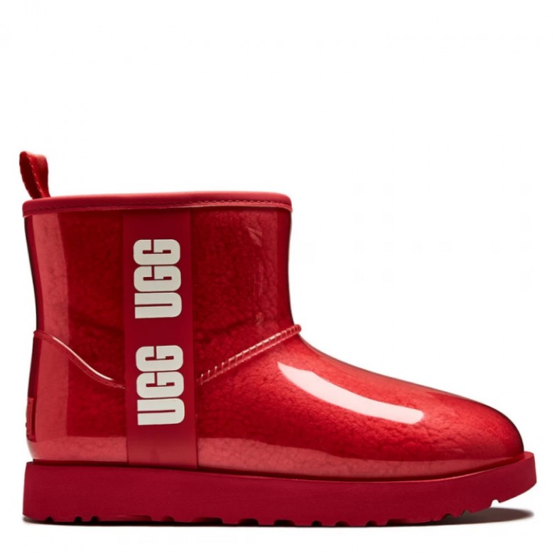 UGG Kids Clear Classic Mini II Lava Flow