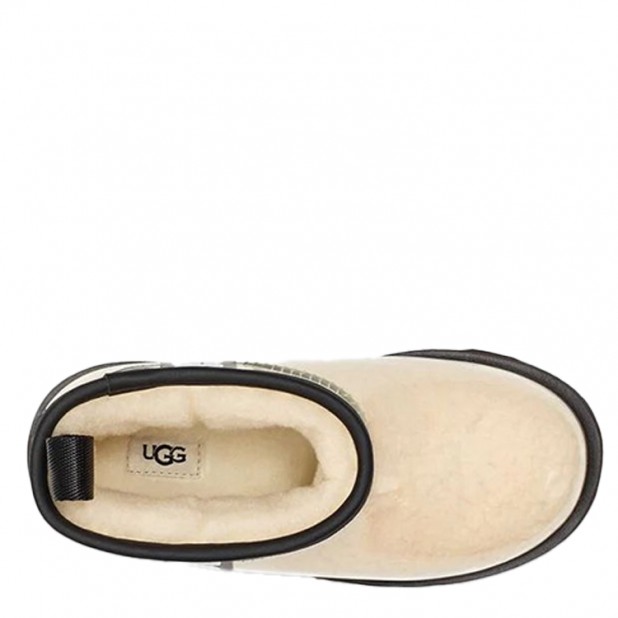 UGG Kids Clear Classic Mini II Natural Black