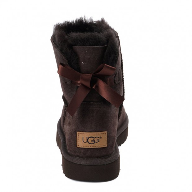 UGG Kids Mini Bailey Bow Chocolate