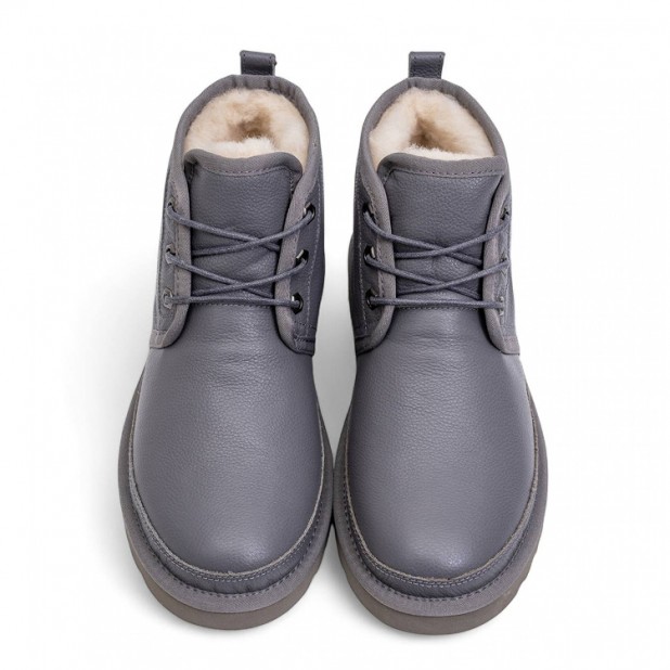 UGG Men's Neumel Leather Grey