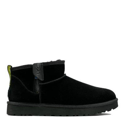 Mens Classic Ultra Mini Zip Boot Black
