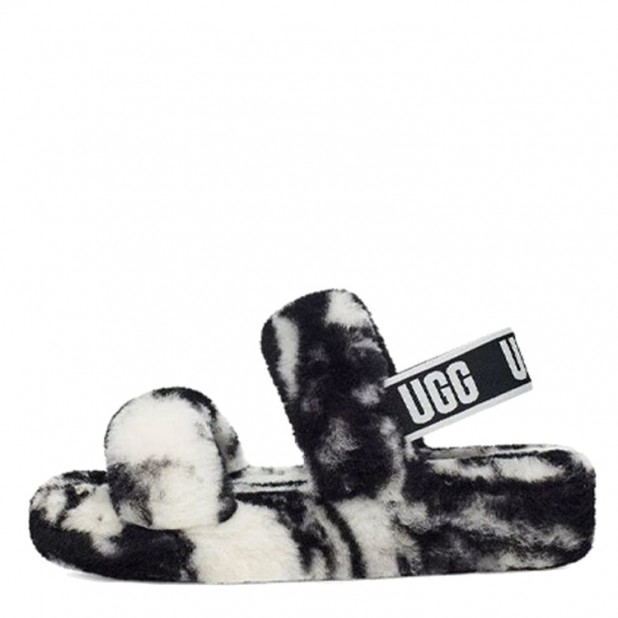 UGG Oh Yeah Marble Black White