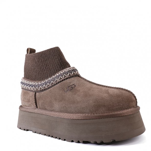 UGG Tazz Knit Platform Hickory