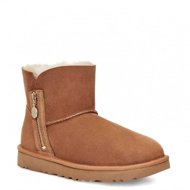 UGG Bailey Zip Mini Chestnut