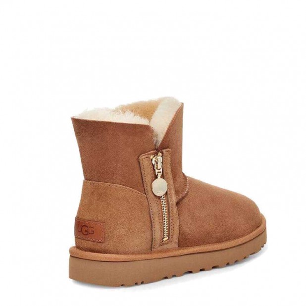 UGG Bailey Zip Mini Chestnut