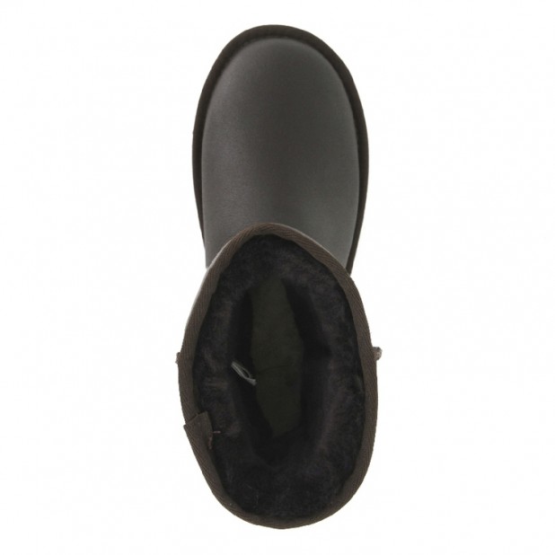 UGG Men's Classic Short Metallic Chocolate