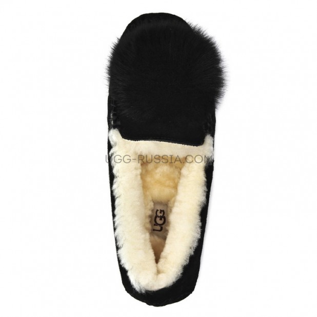UGG Dakota Pom Pom Black