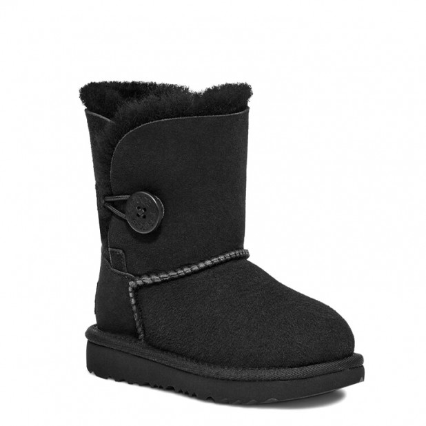 UGG KIDS Bailey Button Black