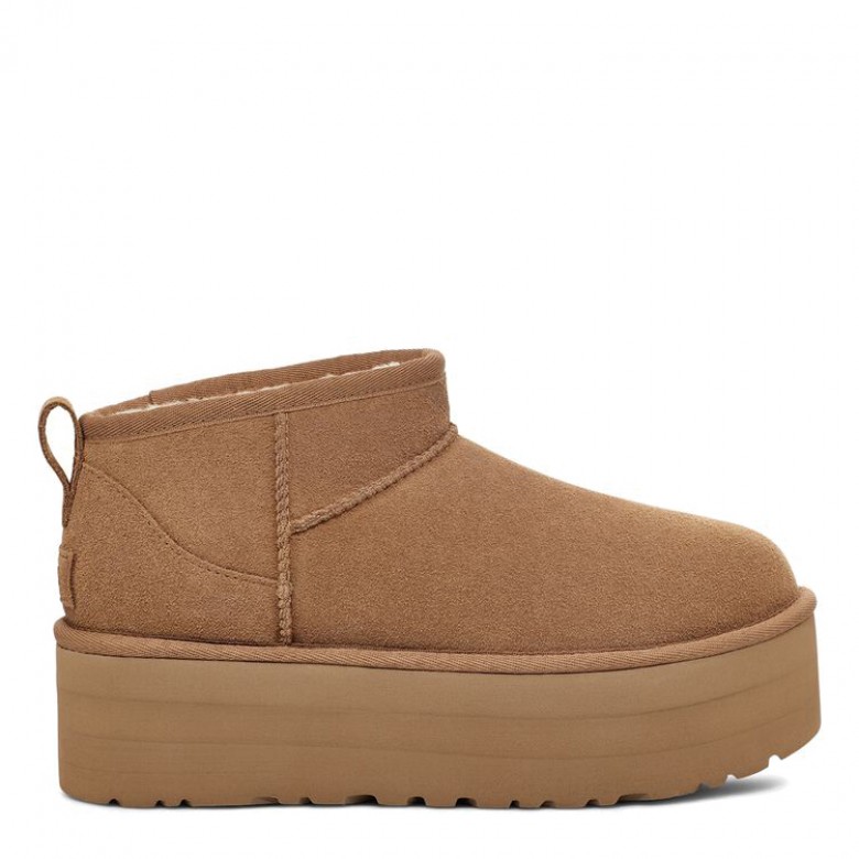 UGG Classic Ultra Mini Platform Chestnut