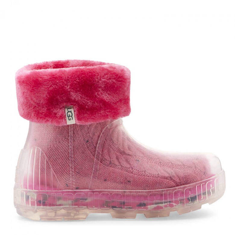 UGG Drizlita Clear Boot Taffy Pink
