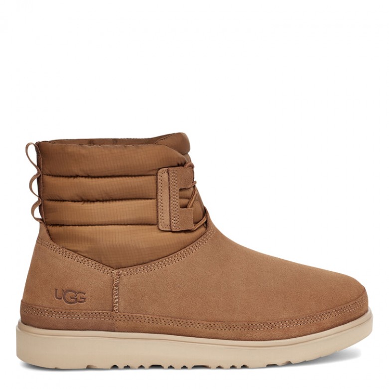 UGG Classic Mini Lace-Up Weather Chestnut
