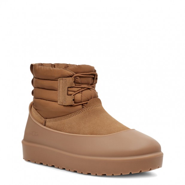 UGG Classic Mini Lace-Up Weather Chestnut
