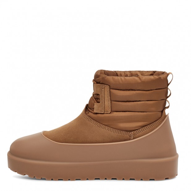 UGG Classic Mini Lace-Up Weather Chestnut