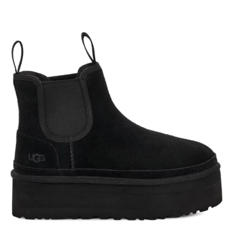 UGG Neumel Platform Chelsea Black