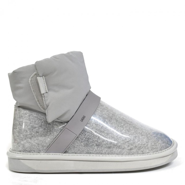 UGG Clear Quilty Boots Grey