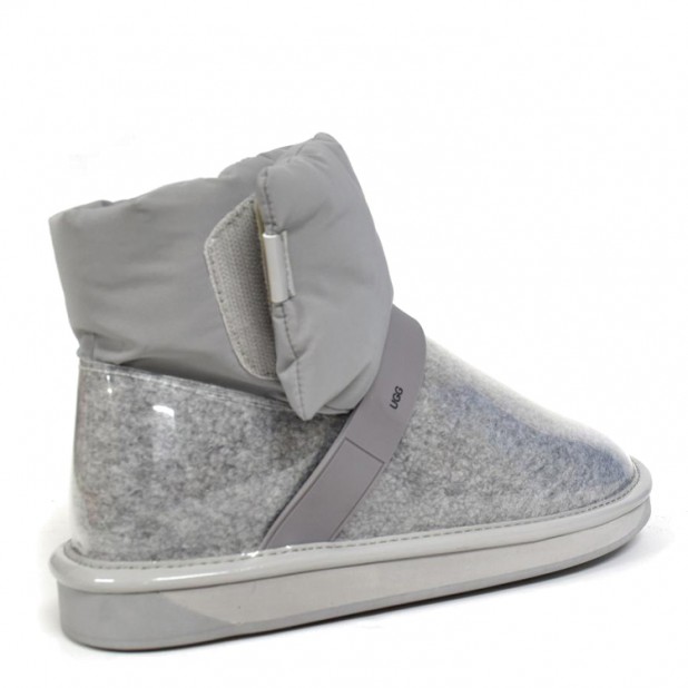 UGG Clear Quilty Boots Grey