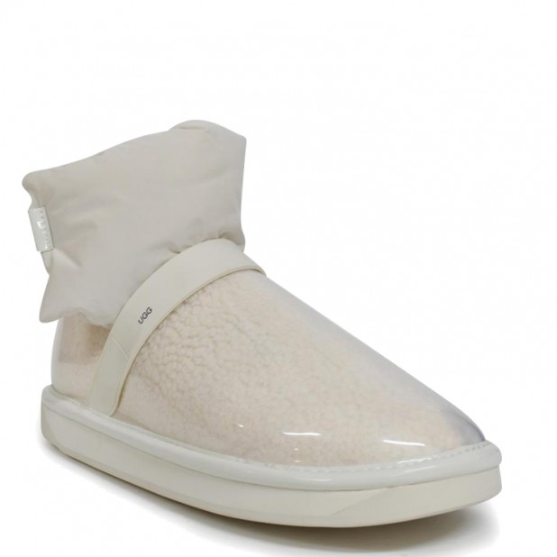 UGG Clear Quilty Boots White