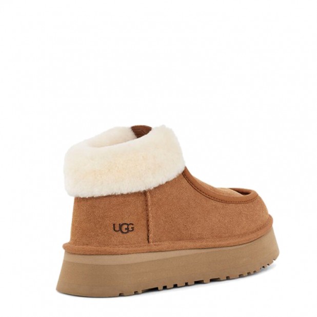 UGG Funkette Platform Boots Chestnut