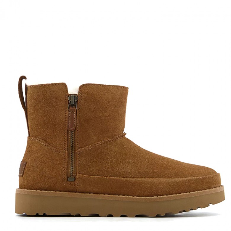UGG Classic Zip Mini Suede
