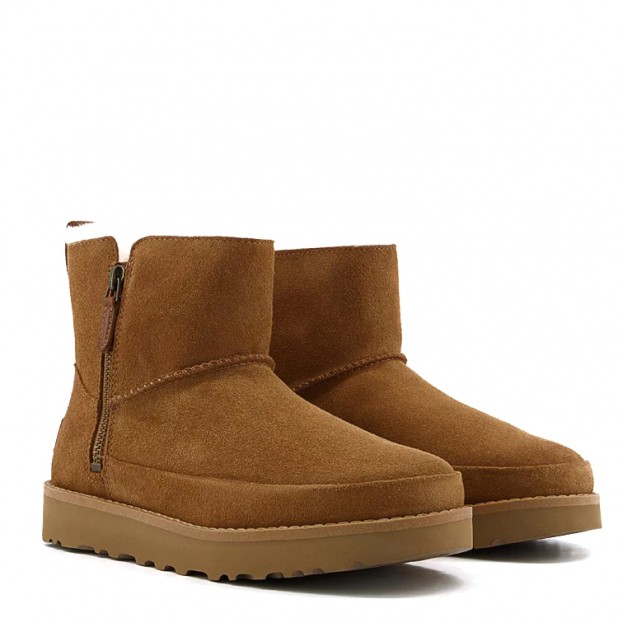 UGG Classic Zip Mini Suede