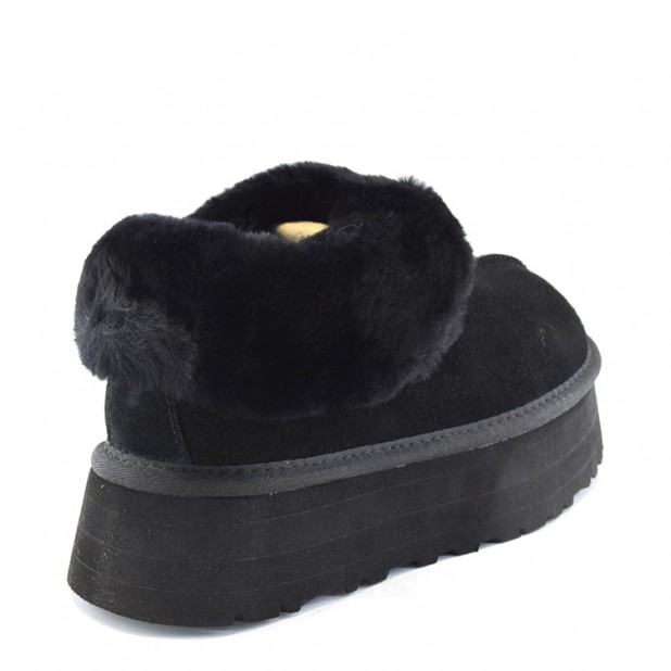 UGG Platform Slipper Black