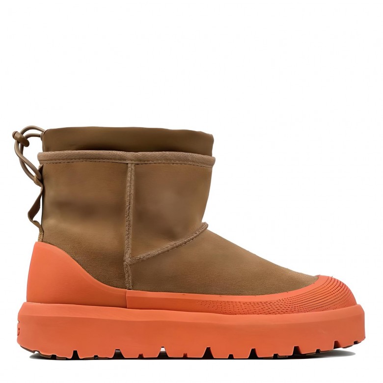 UGG Mens  Classic Mini Weather Hybrid Orange