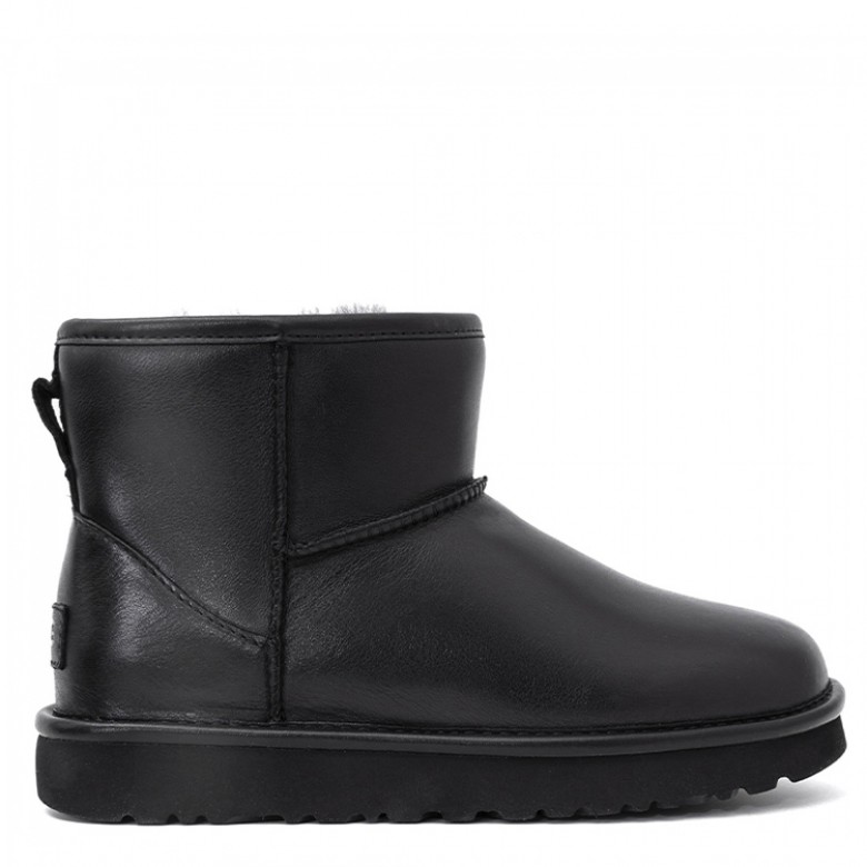 UGG Classic Mini Leather Black