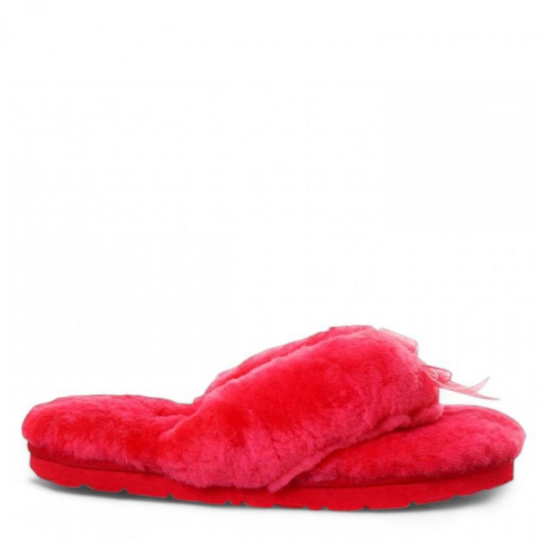 UGG Fluff Flip Flop II Watermelon Red