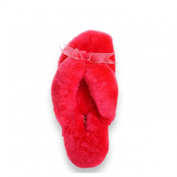 UGG Fluff Flip Flop II Watermelon Red