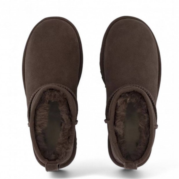 UGG Men's Classic Ultra Mini Chocolate