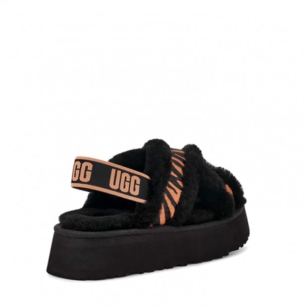 UGG Disco Cross Slide Tiger Print