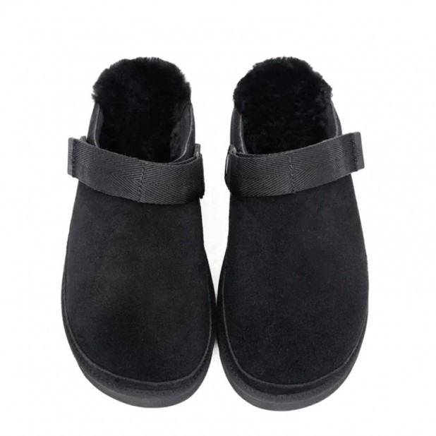 UGG Goldenstar Clog Platform Black