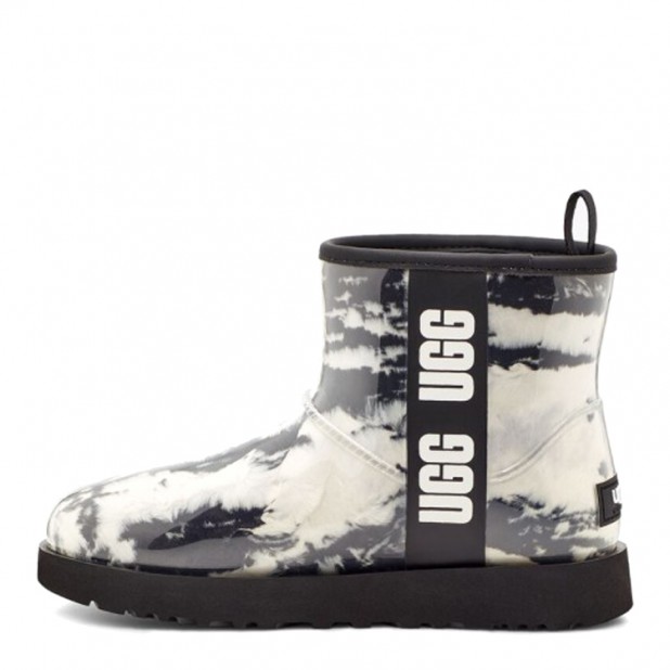 UGG Classic Clear Mini Marble Black