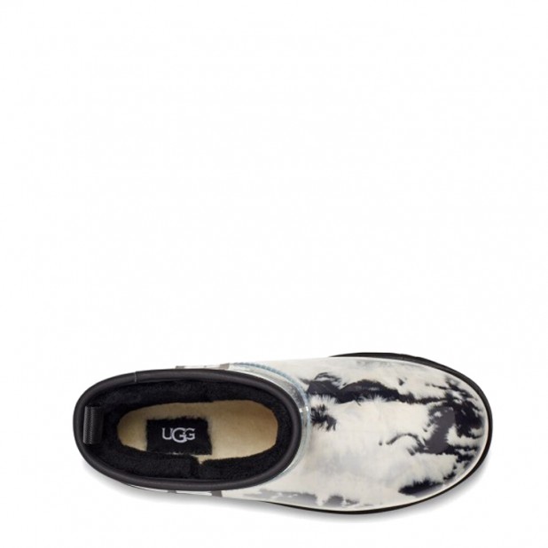 UGG Classic Clear Mini Marble Black