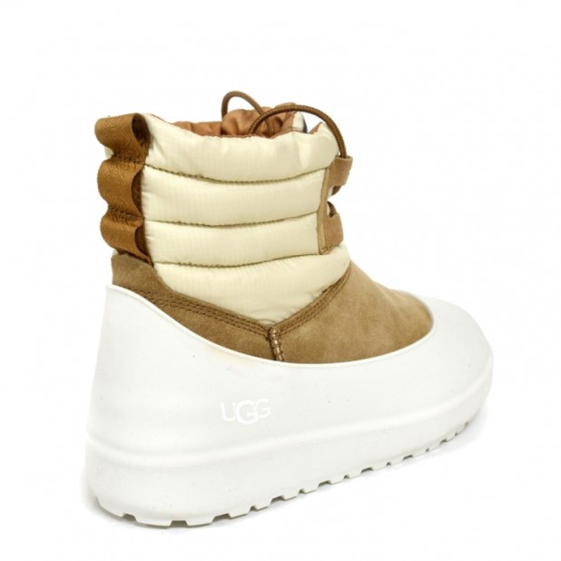 UGG Classic Mini Lace-Up Weather White Chestnut