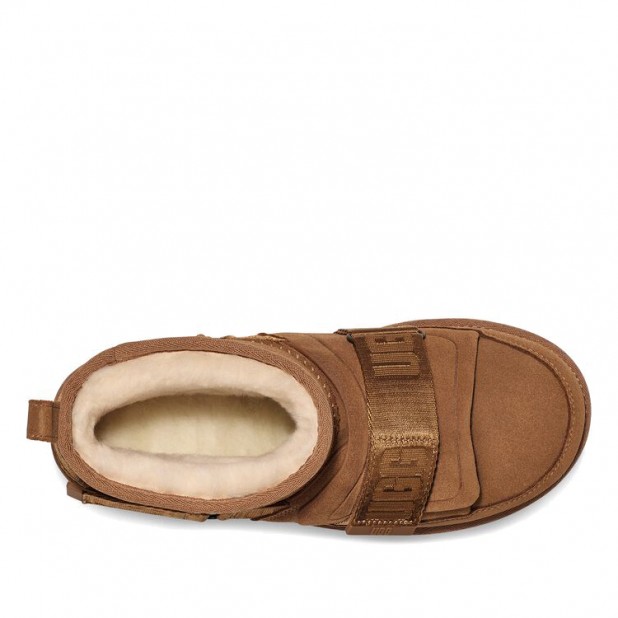 UGG Classic Ultra Mini Hybrid Chestnut
