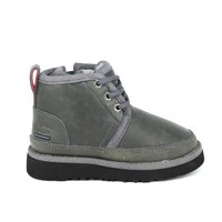 Kids Classic Neumel II ZIP Leather Grey