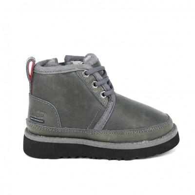Kids Classic Neumel II ZIP Leather Grey