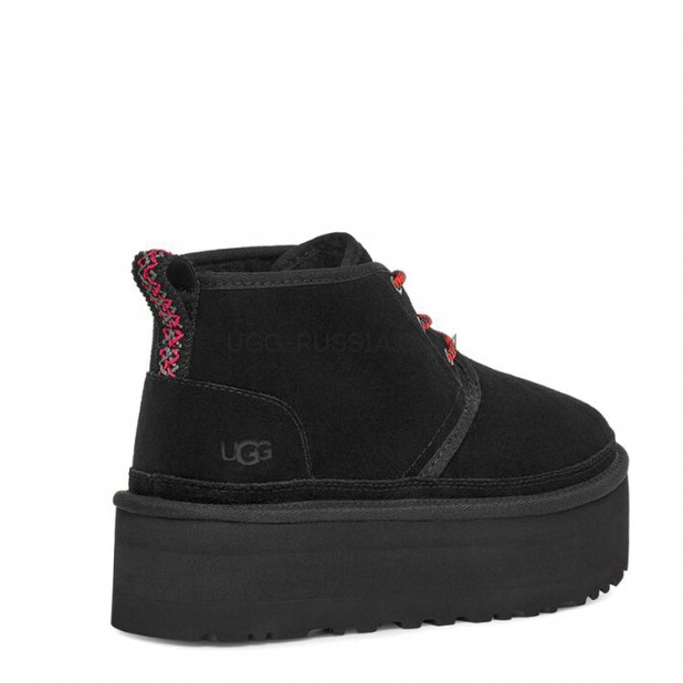 UGG Neumel Heritage Platform Black