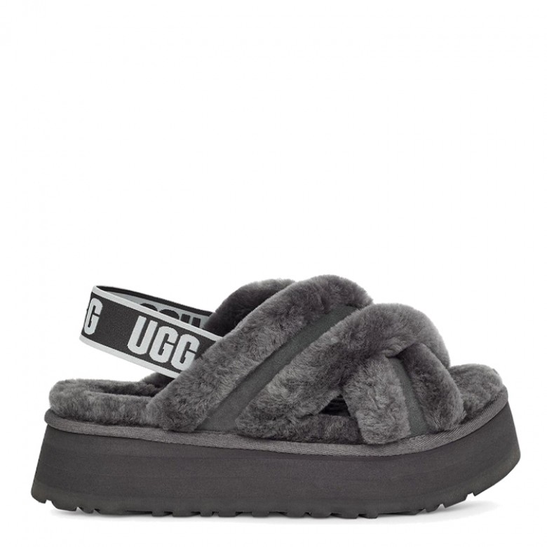 UGG Disco Color Slide Charcoal