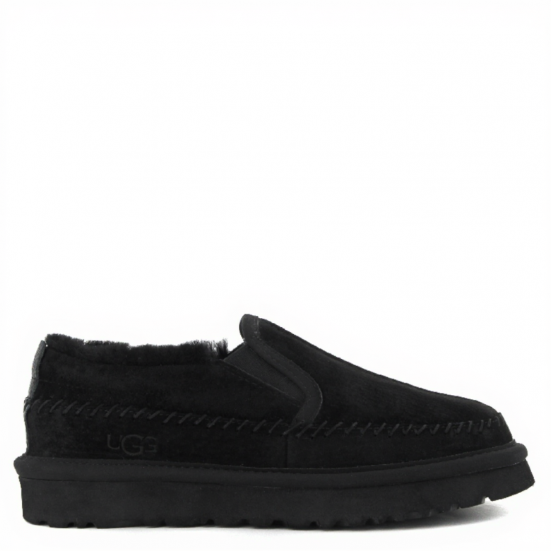UGG Stitch Slip On Black