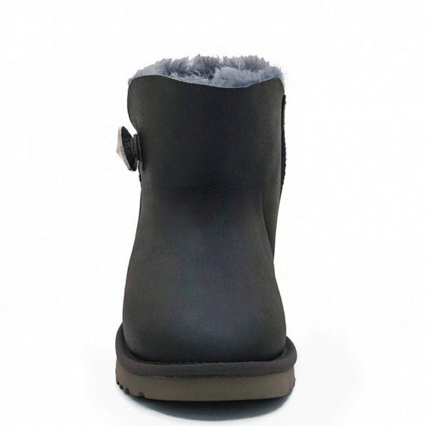 UGG Bailey Button Mini Bling Metallic Grey