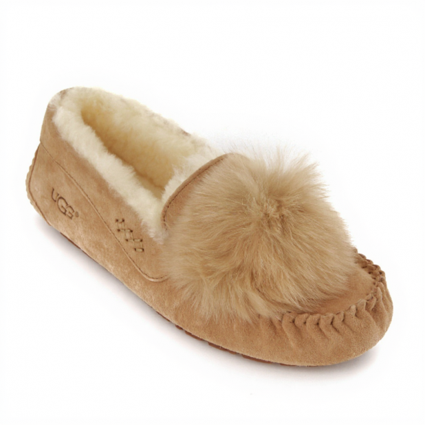 UGG Dakota Pom Pom Chestnut